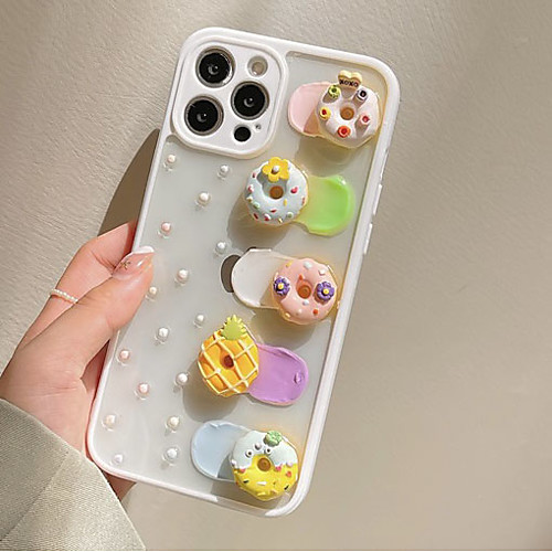 

Phone Case For Apple Back Cover iPhone 12 Pro Max 11 SE 2020 X XR XS Max 8 7 Shockproof Dustproof Geometric Pattern TPU