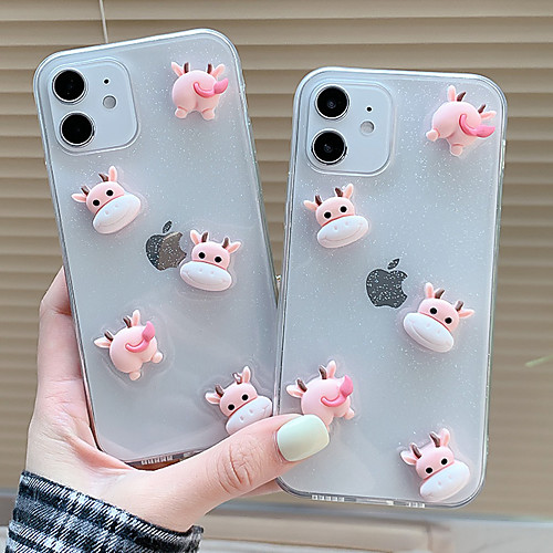 

Phone Case For Apple Back Cover iPhone 12 Pro Max 11 SE 2020 X XR XS Max 8 7 Shockproof Dustproof Cartoon TPU