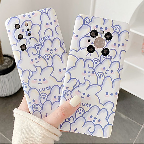 

Phone Case For Huawei Back Cover P40 P40 Pro Mate 40 Mate 40 Pro P20 P30 P30 Pro nova 7 SE Nova 7 5G Mate 30 Shockproof Dustproof Cartoon Geometric Pattern Animal TPU