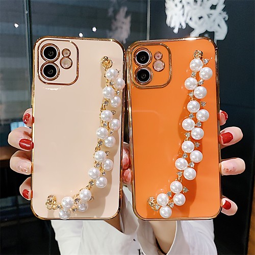 

Phone Case For Apple Back Cover iPhone 12 Pro Max 11 SE 2020 X XR XS Max 8 7 Shockproof Dustproof Solid Colored TPU