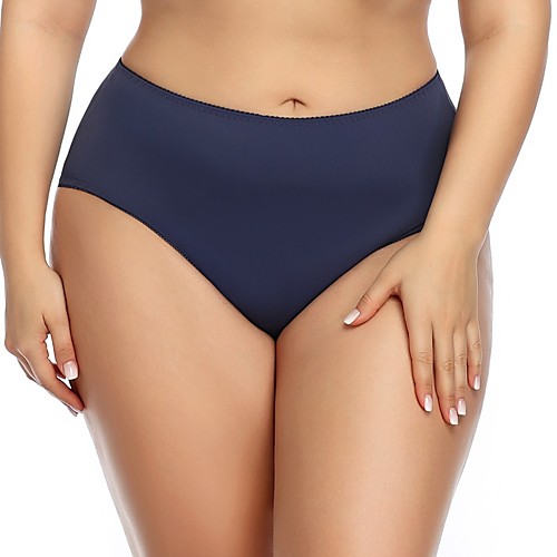 

Women's Classic Style Briefs Underwear High Rise Cotton Bean Paste XL