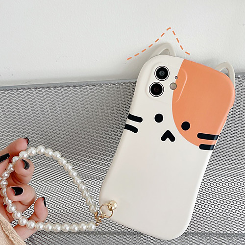 

Phone Case For Apple Back Cover iPhone 12 Pro Max 11 SE 2020 X XR XS Max 8 7 Shockproof Dustproof Cartoon Animal TPU