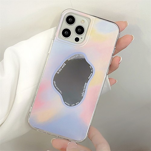 

Phone Case For Apple Back Cover iPhone 12 Pro Max 11 SE 2020 X XR XS Max iphone 7Plus / 8Plus Shockproof Dustproof Geometric Pattern TPU