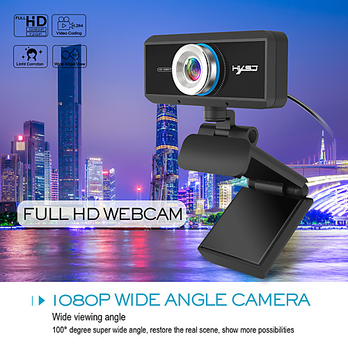 

Webcam 1080P Full HD Web Camera With Microphone Privacy design USB Plug Web Cam For PC Computer Mac Laptop Desktop