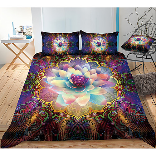 

Colorful Tie Dye Duvet Cover Set Boho Hippie Bedding Set Rainbow Tie Dyed Comforter Cover Queen 3 Pieces for Kids Teens Adults 1