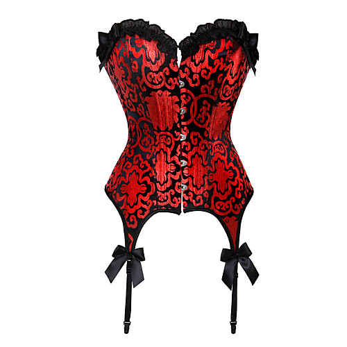 

Women's Corset G-strings & Thongs Panties Medium Ruffles Sexy Ruffle Shapewear