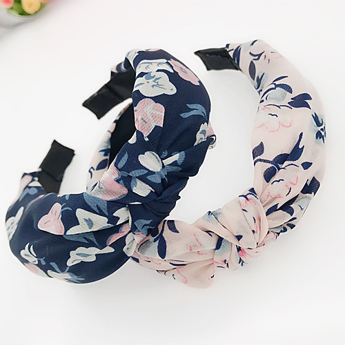 

Women's For Gift Prom Birthday Party print Crossover Fabric Mixed Color Blushing Pink Navy Blue 2pcs