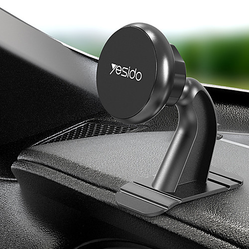 

Phone Holder Stand Mount Car Car Holder Phone Holder Adjustable 360°Rotation Magnetic Phone Holder Silicone Aluminum Alloy ABS Phone Accessory iPhone 12 11 Pro Xs Xs Max Xr X 8 Samsung Glaxy S21 S20