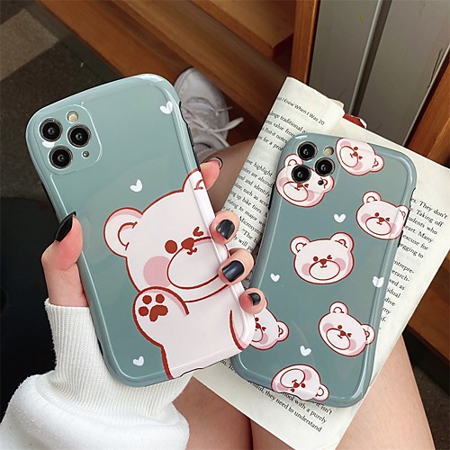 

Phone Case For Apple Back Cover iPhone 11 Pro Max SE 2020 X XR XS Max 8 7 Shockproof Dustproof Cartoon TPU
