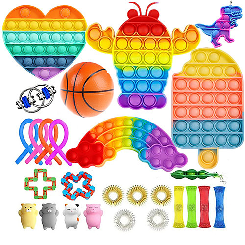 

Cat Football Food Portable Silicone Metal Shell Rubber Kid's Child's All Toy Gift 27 pcs
