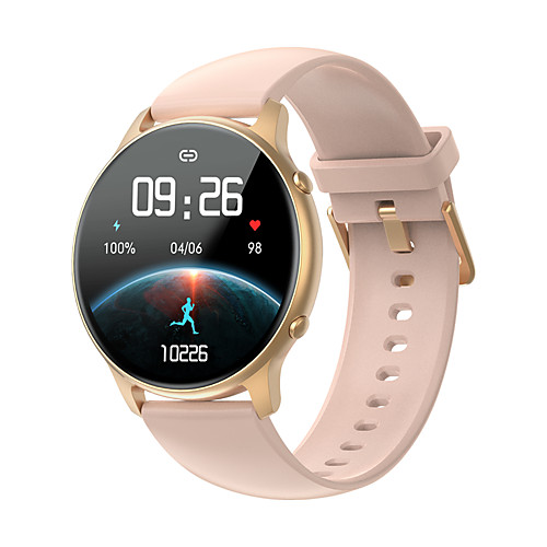 

LW36 Smartwatch Fitness Running Watch Pedometer Sleep Tracker Heart Rate Monitor Long Standby with Camera Message Reminder IPX-3 45mm Watch Case for Android iOS