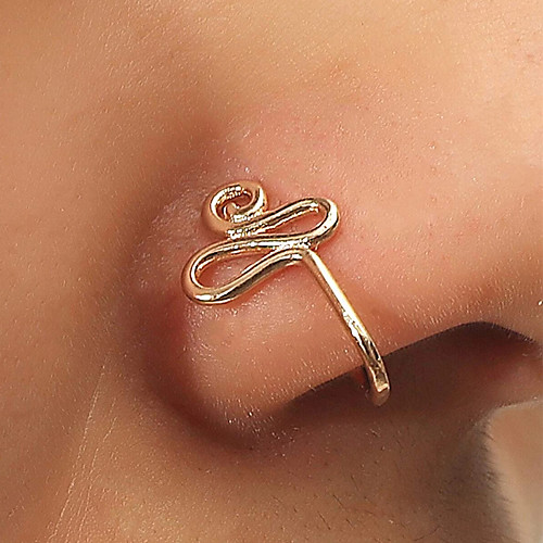 

Nose Ring / Nose Stud / Nose Piercing Stylish Simple European Women's Body Jewelry For Gift Holiday Classic Copper Wedding Friends Gold