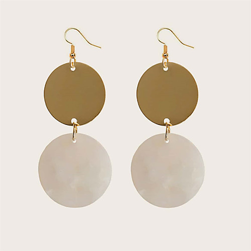 

Women's Drop Earrings Earrings Classic Stylish Simple Cool Earrings Jewelry Gold For Sport Prom Date Vacation 1 Pair
