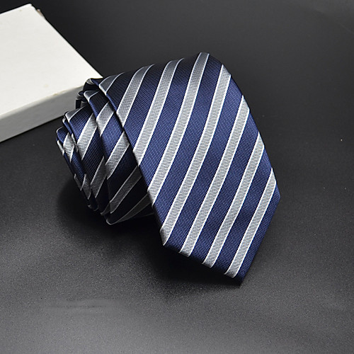 

Men's Party Necktie - Print Stylish / Pure Color