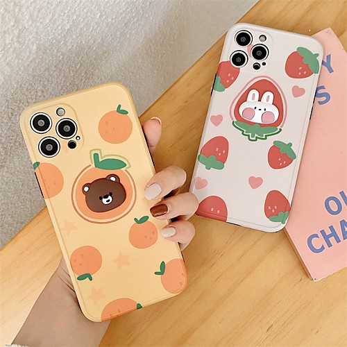 

Phone Case For Apple Back Cover iPhone 12 Pro Max 11 SE 2020 X XR XS Max 8 7 Shockproof Dustproof Cartoon TPU