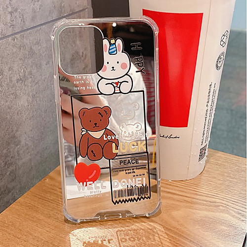 

Phone Case For Apple Back Cover iPhone 12 Pro Max 11 SE 2020 X XR XS Max 8 7 6 Shockproof Dustproof Cartoon Graphic TPU