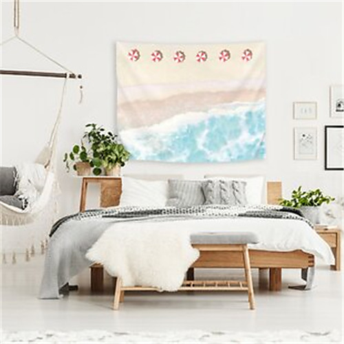 

Ocean Wall Tapestry Art Decor Blanket Curtain Hanging Home Bedroom Living Room Decoration Polyester