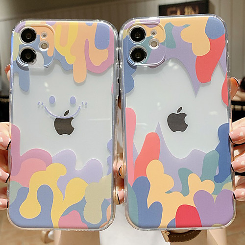 

Phone Case For Apple Back Cover iPhone 12 Pro Max 11 SE 2020 X XR XS Max 8 7 Shockproof Dustproof Graphic TPU
