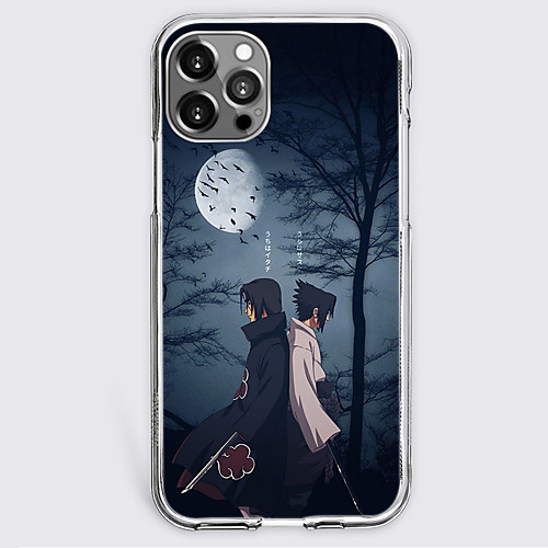 

Naruto Cartoon Characters Phone Case For Apple iPhone 12 Pro Max 11 SE 2020 X XR XS Max 8 7 6 Unique Design Protective Case Shockproof Dustproof Back Cover TPU