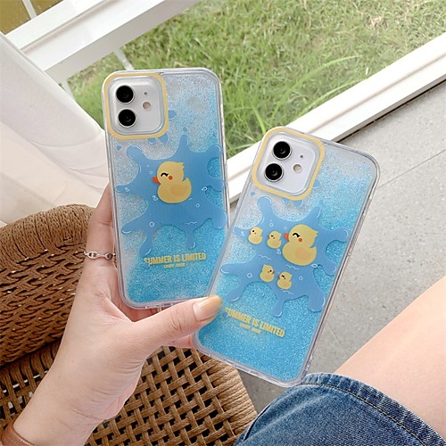 

Phone Case For Apple Back Cover iPhone 12 Pro Max 11 SE 2020 X XR XS Max 8 7 6 Shockproof Dustproof Glitter Shine TPU