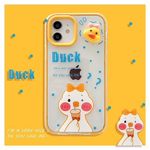 

Phone Case For Apple Back Cover iPhone 12 Pro Max 11 SE 2020 X XR XS Max 8 7 Shockproof Dustproof Cartoon TPU