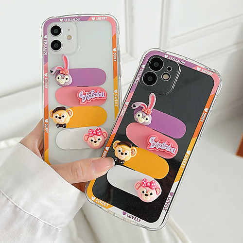 

Phone Case For Apple Back Cover iPhone 12 Pro Max 11 SE 2020 X XR XS Max 8 7 Shockproof Dustproof Cartoon Graphic TPU