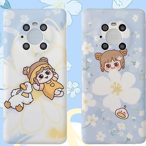 

Phone Case For Huawei Back Cover P40 P40 Pro Mate 40 Mate 40 Pro Nova 7 5G Mate 30 Mate 30 Pro nova 7 Pro 5G Shockproof Dustproof Cartoon Geometric Pattern TPU