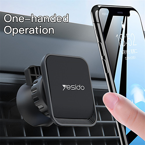 

Phone Holder Stand Mount Car Car Holder Phone Holder Adjustable 360°Rotation Magnetic Phone Holder Silicone ABS Phone Accessory iPhone 12 11 Pro Xs Xs Max Xr X 8 Samsung Glaxy S21 S20 Note20
