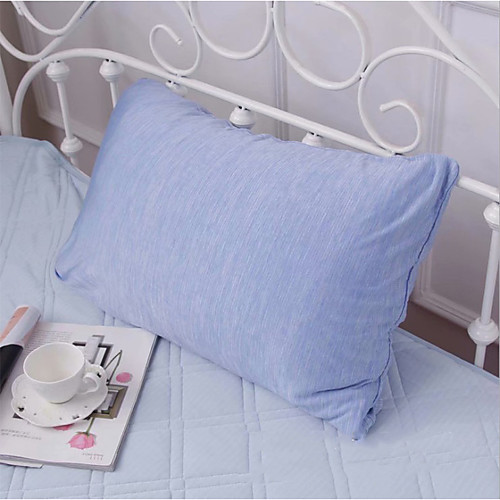 

Summer ice silk knitted pillow case cold feeling pillow case envelope single style sweat absorption quick drying cool feeling pillow case single