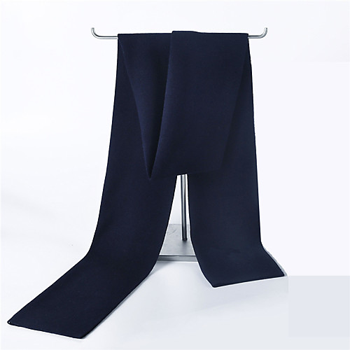

Men's Rectangle Scarf Daily As Per Picture Scarf Solid Colored