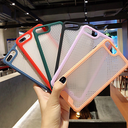 

Phone Case For Apple Back Cover iPhone 12 Pro Max 11 SE 2020 X XR XS Max 8 7 6 Shockproof Dustproof Solid Colored TPU
