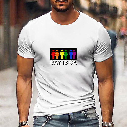

Men's Unisex Tee T shirt Shirt Hot Stamping Cartoon Graphic Prints Print Short Sleeve Casual Tops Cotton Basic Designer Big and Tall White