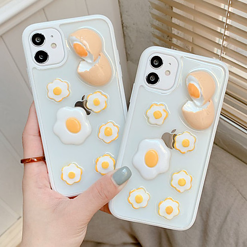 

Phone Case For Apple Back Cover iPhone 12 Pro Max 11 SE 2020 X XR XS Max 8 7 Shockproof Dustproof Food TPU