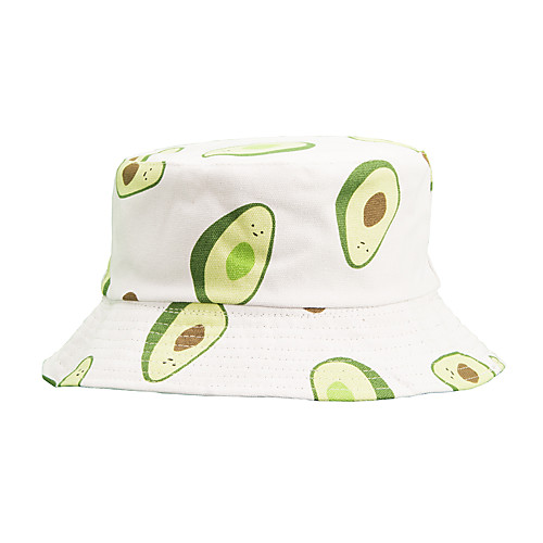 

Women's Bucket Hat Sports & Outdoor Dailywear Print Print Black White Hat