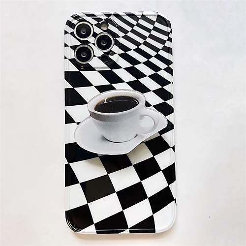 

Phone Case For Apple Back Cover iPhone 12 Pro Max 11 SE 2020 X XR XS Max 8 7 Shockproof Dustproof Geometric Pattern TPU