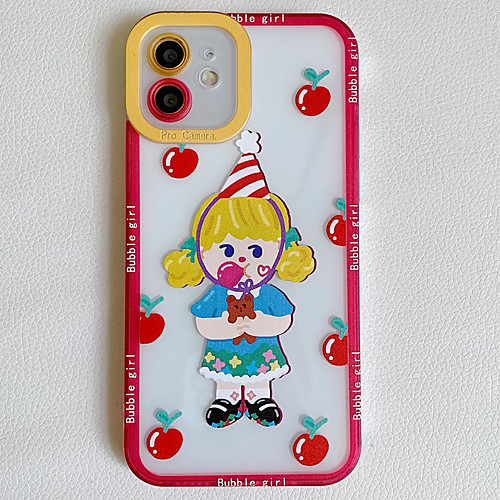 

Phone Case For Apple Back Cover iPhone 12 Pro Max 11 SE 2020 X XR XS Max 8 7 Shockproof Dustproof Cartoon TPU