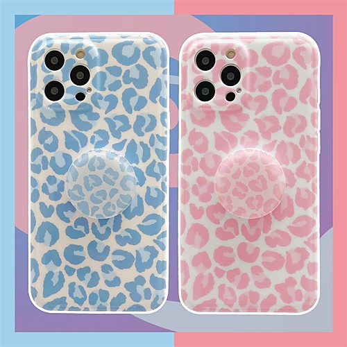 

Phone Case For Apple Back Cover iPhone 12 Pro Max 11 SE 2020 X XR XS Max 8 7 Shockproof Dustproof with Stand Geometric Pattern TPU