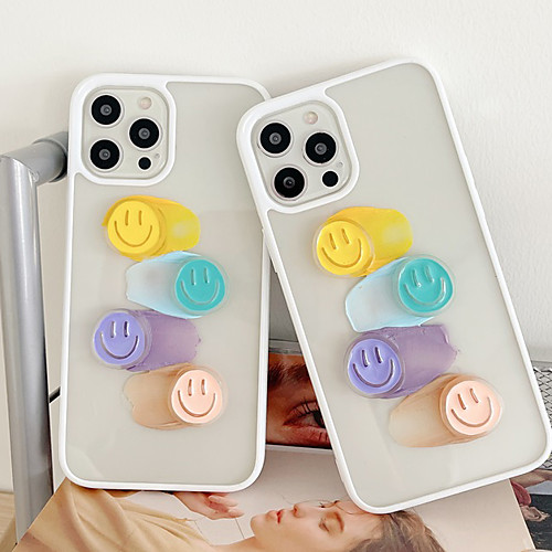 

Phone Case For Apple Back Cover iPhone 12 Pro Max 11 SE 2020 X XR XS Max 8 7 Shockproof Dustproof Graphic Transparent TPU