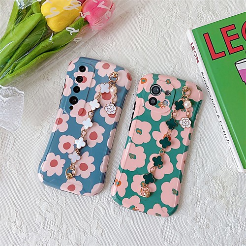 

Phone Case For Huawei Back Cover Nova 8 Pro Nova 8 P40 P40 Pro P40 Pro Mate 40 Mate 40 Pro nova 7 Pro 5G honor 9X Honor X10 Shockproof Dustproof Flower TPU