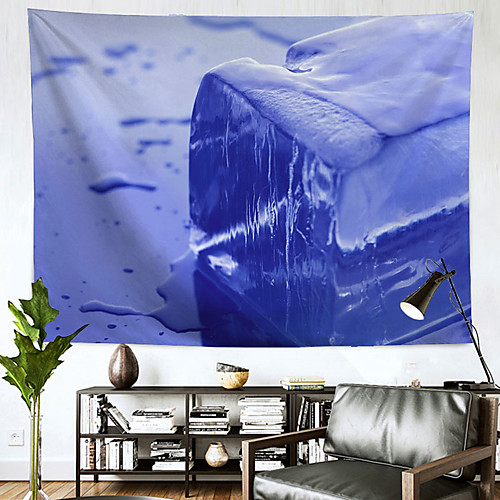 

Ice Wall Tapestry Art Decor Blanket Curtain Hanging Home Bedroom Living Room Decoration