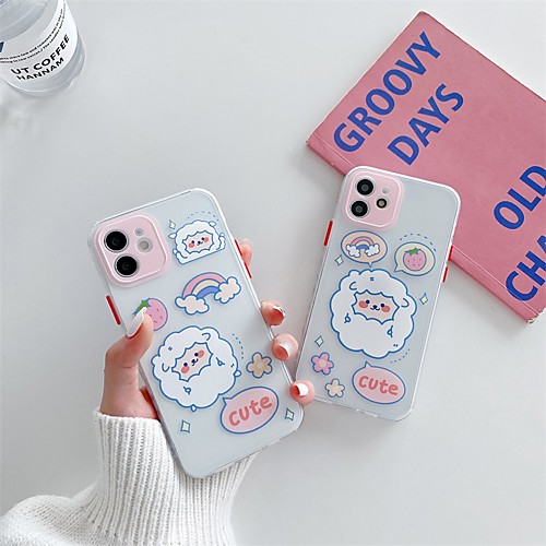 

Phone Case For Apple Back Cover iPhone 12 Pro Max 11 SE 2020 X XR XS Max 8 7 Shockproof Dustproof Cartoon TPU