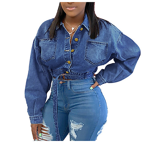 

aliexpress wish amazon europe and america ebay new denim short jacket women