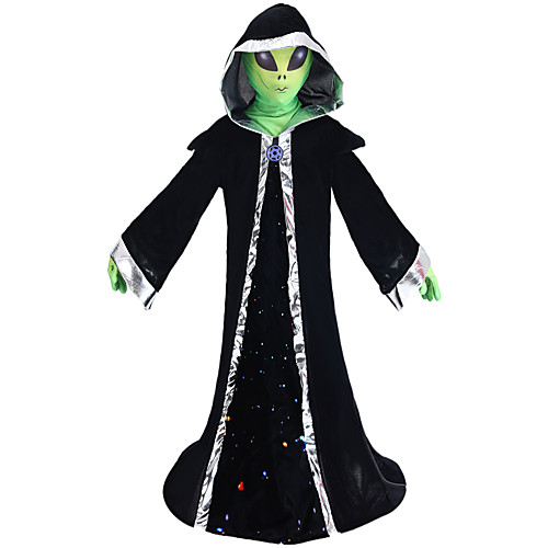 

Cosplay Cosplay Costume Kid's Boys' Halloween Halloween Festival Christmas Halloween Children's Day Festival / Holiday Polyester Black Easy Carnival Costumes Solid Color / Leotard / Onesie / Gloves
