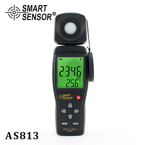 

AS813 Digital Luxmeter Light Meter Lux/FC Meter Luminometer Photometer 100,000 Lux spectrometer spectrometer
