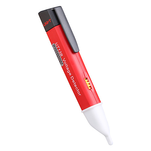 

UNI-T UT13B AC Voltage Detectors - Adjustable Sensitivity; Auto Sensing Non-Contact Stylus, Beep/Flash/Vibration/Tip