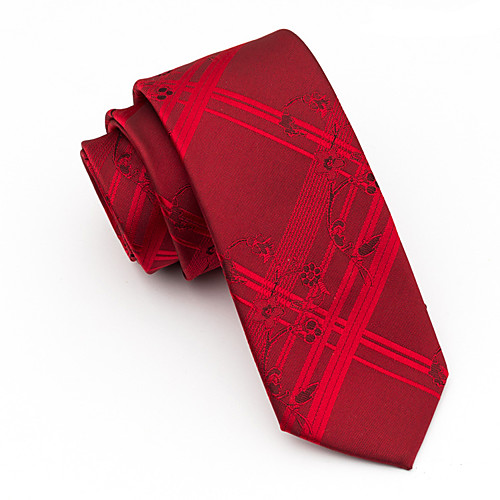 

Men's Party Necktie - Print Stylish / Pure Color