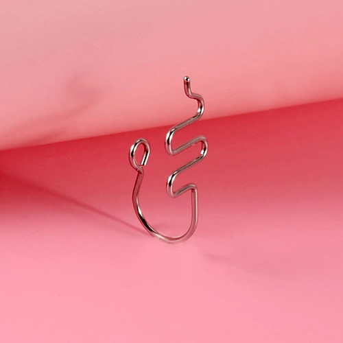

Nose Ring / Nose Stud / Nose Piercing Holiday Rock Hip-Hop Women's Body Jewelry For Masquerade Prom Classic Stainless Steel A Grade ABS Silver