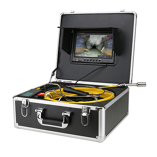 

9 Drain Sewer Pipeline Industrial Endoscope System Meter Counter Transmitter Pipe Locator Pipe Inspection Video Camera