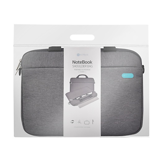 

13.3 Inch Laptop Sleeve / Briefcase Handbags Oxford Fabric Grid / Plaid for Men for Women for Business Office Shock Proof