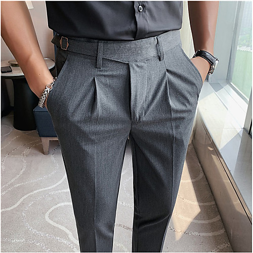 

Men's Party / Evening Suits 1 pcs Notch Standard Fit No Buttons Solid Colored Spandex